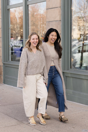 Wellington Barrel Pants Beige