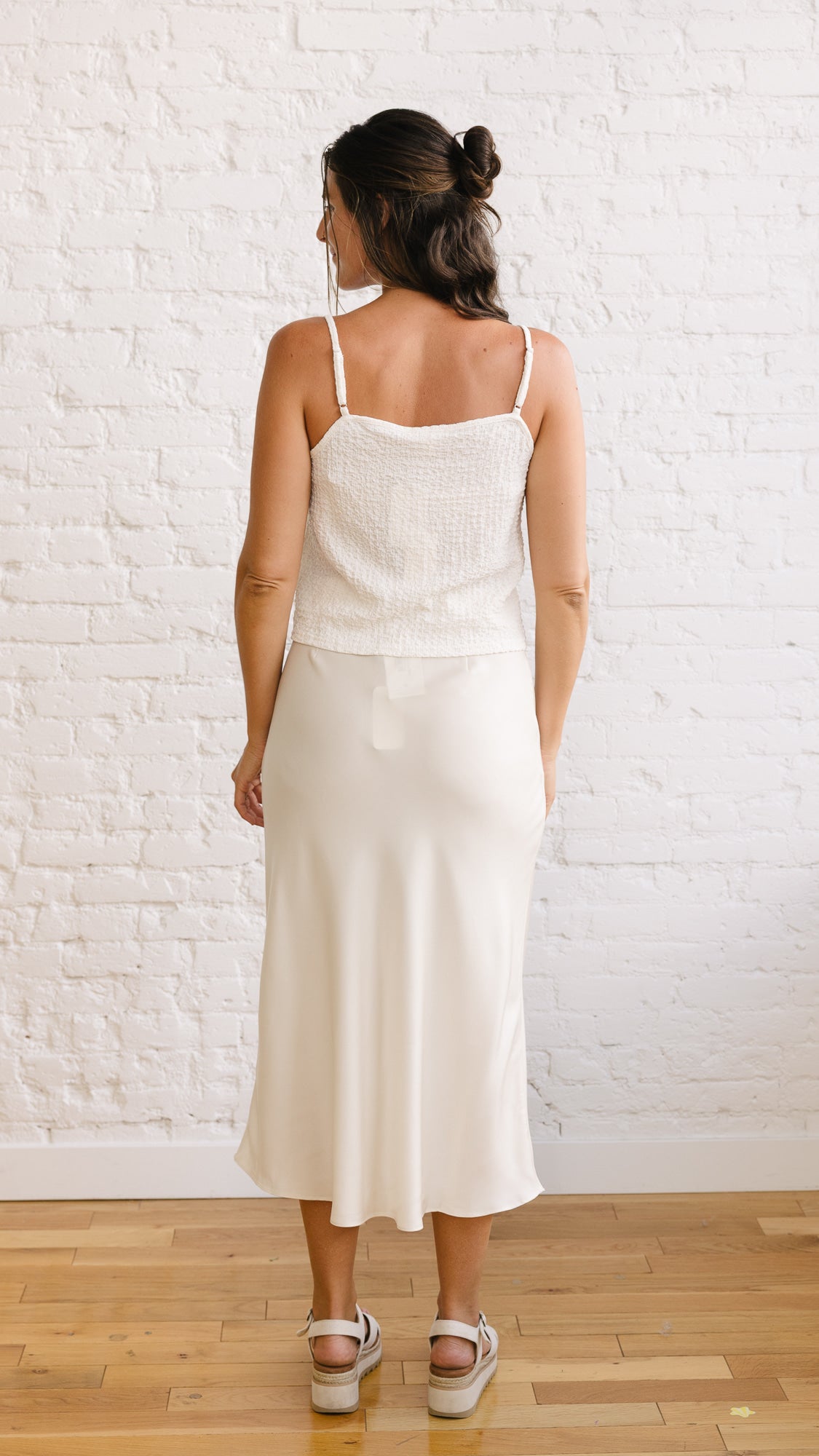 Julia Satin Maxi Skirt