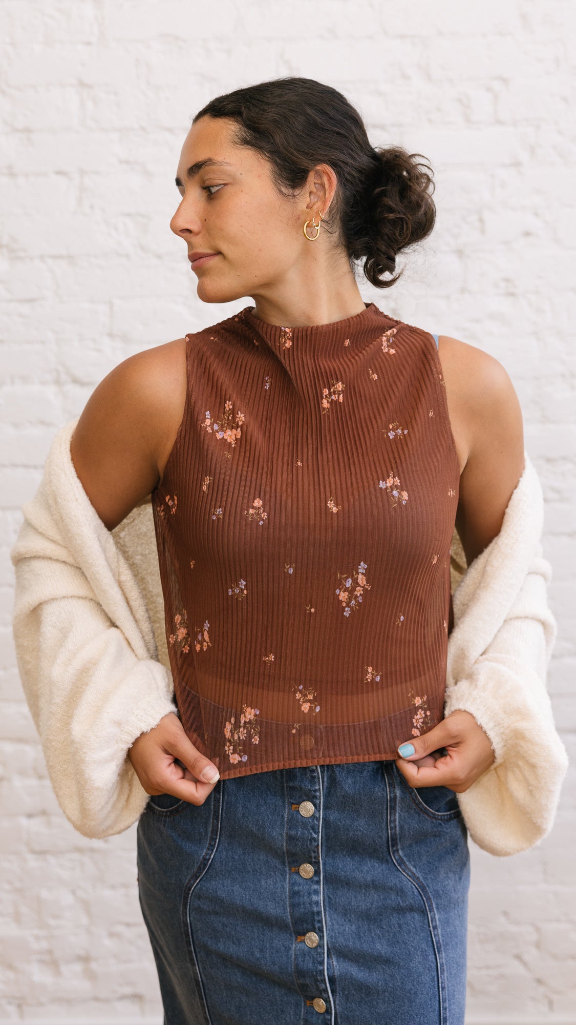 Last Dance High Neck Top
