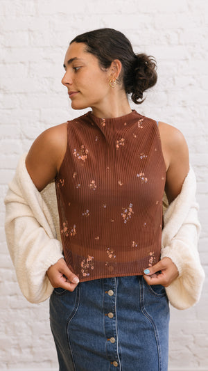 Last Dance High Neck Top