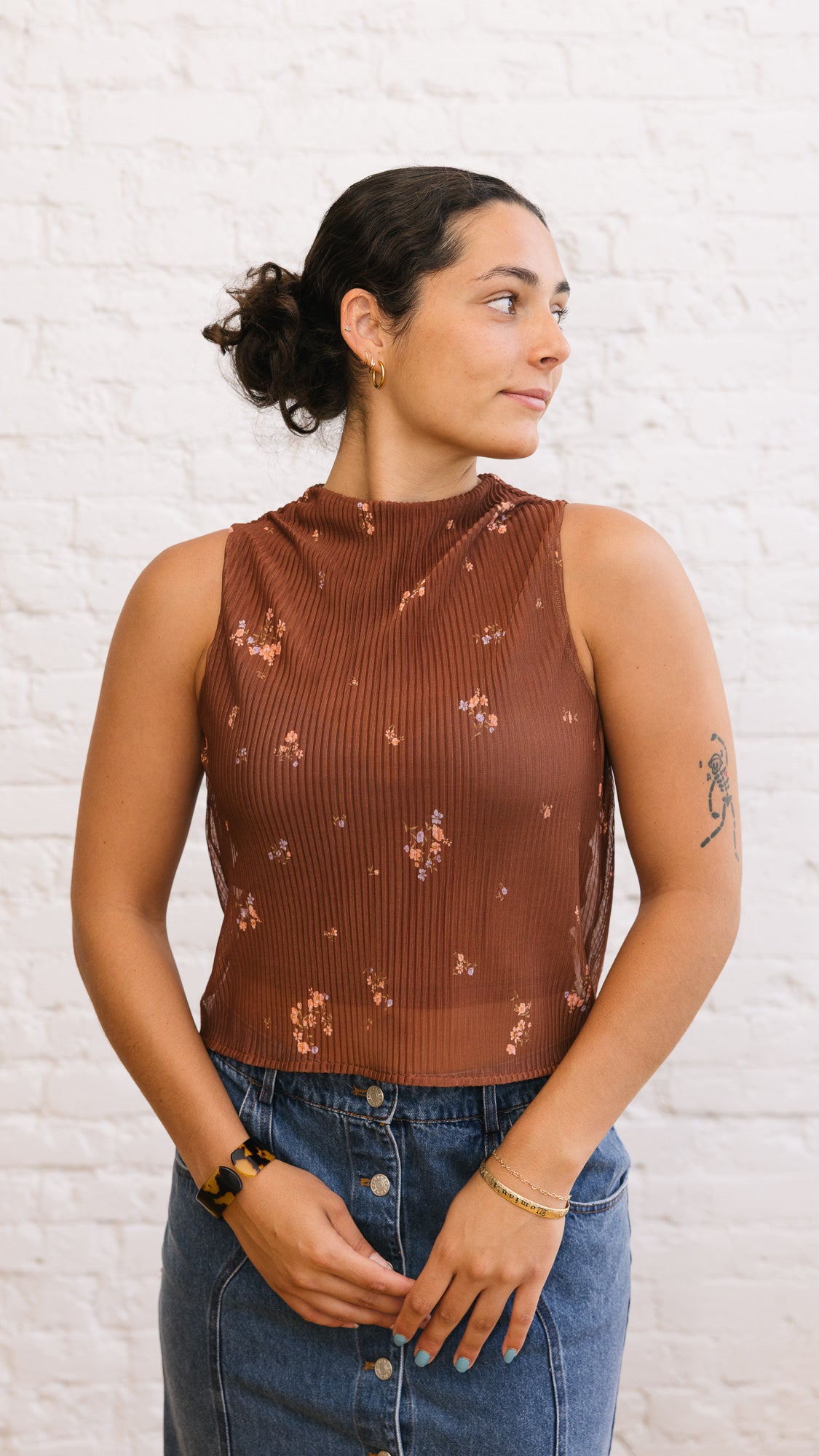 Last Dance High Neck Top