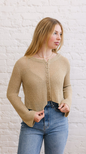 Spokane Cardigan Beige