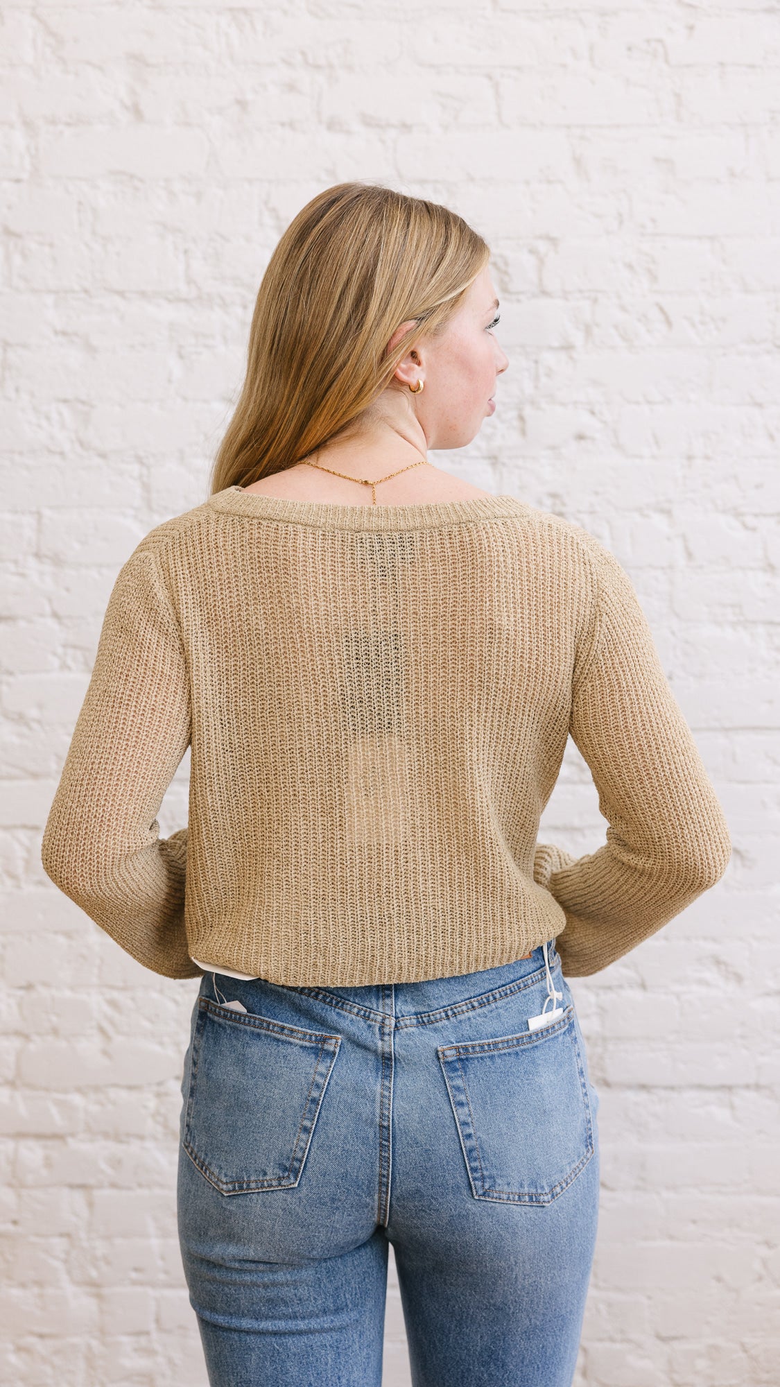 Spokane Cardigan Beige