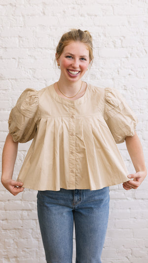 Eleana Puff Sleeve