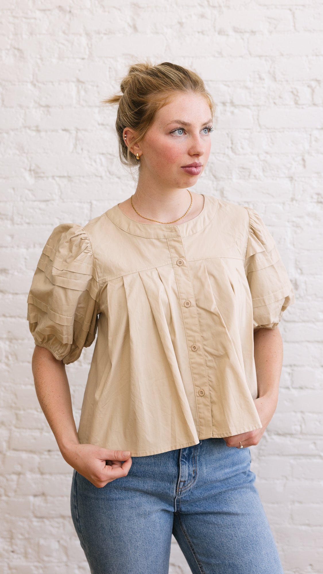 Eleana Puff Sleeve