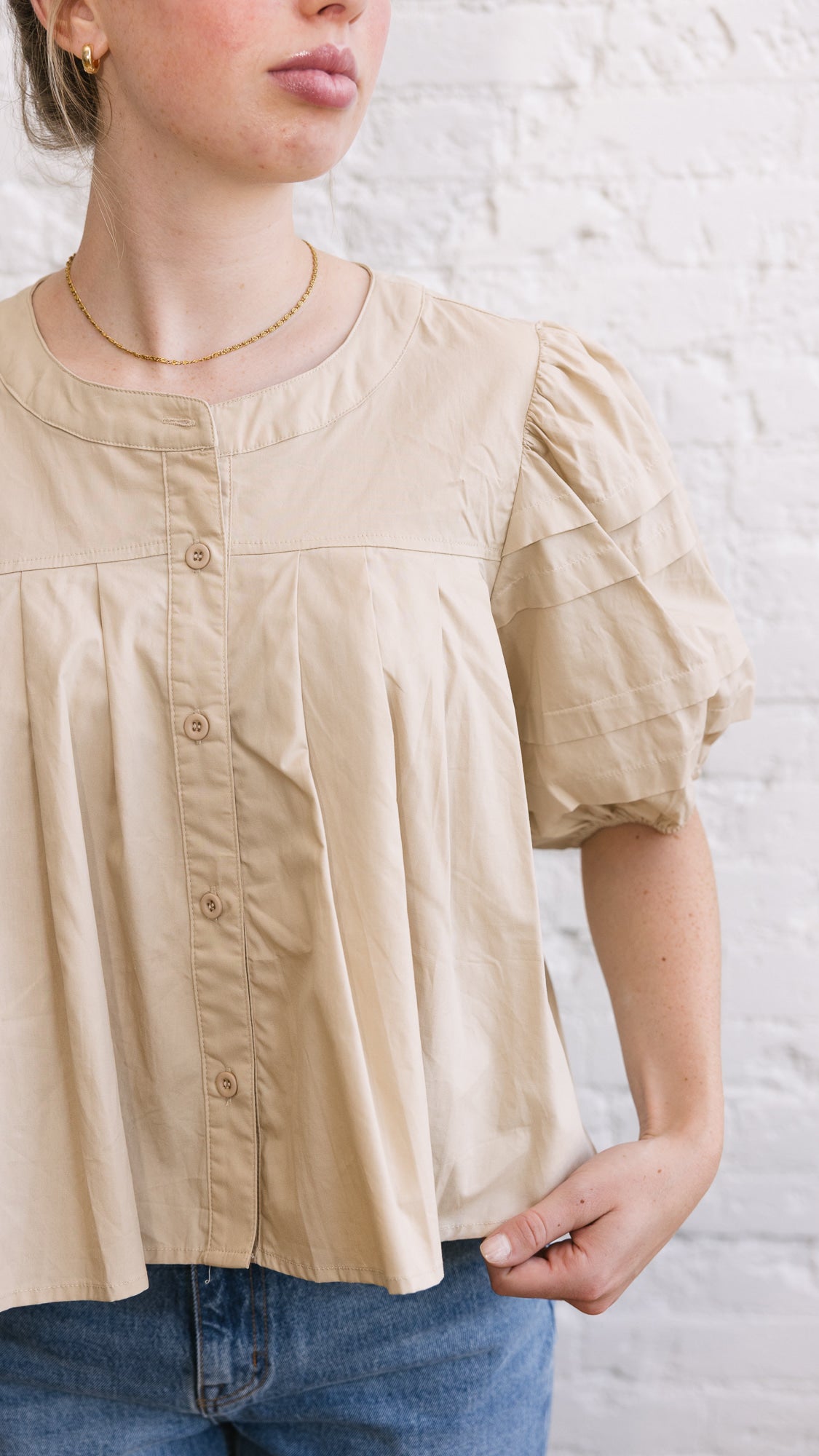 Eleana Puff Sleeve