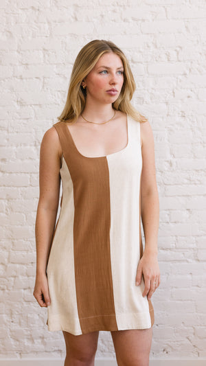 Mal Dress Camel