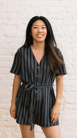 Jada Stripe Romper