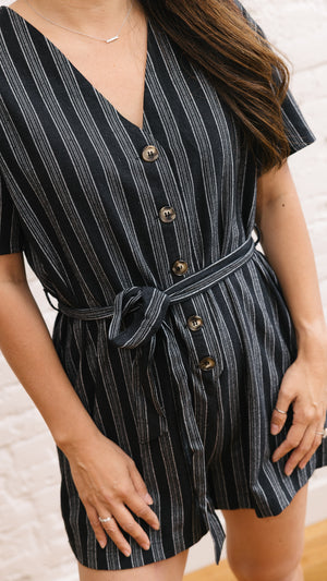 Jada Stripe Romper