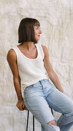 Tiff Crochet Tank