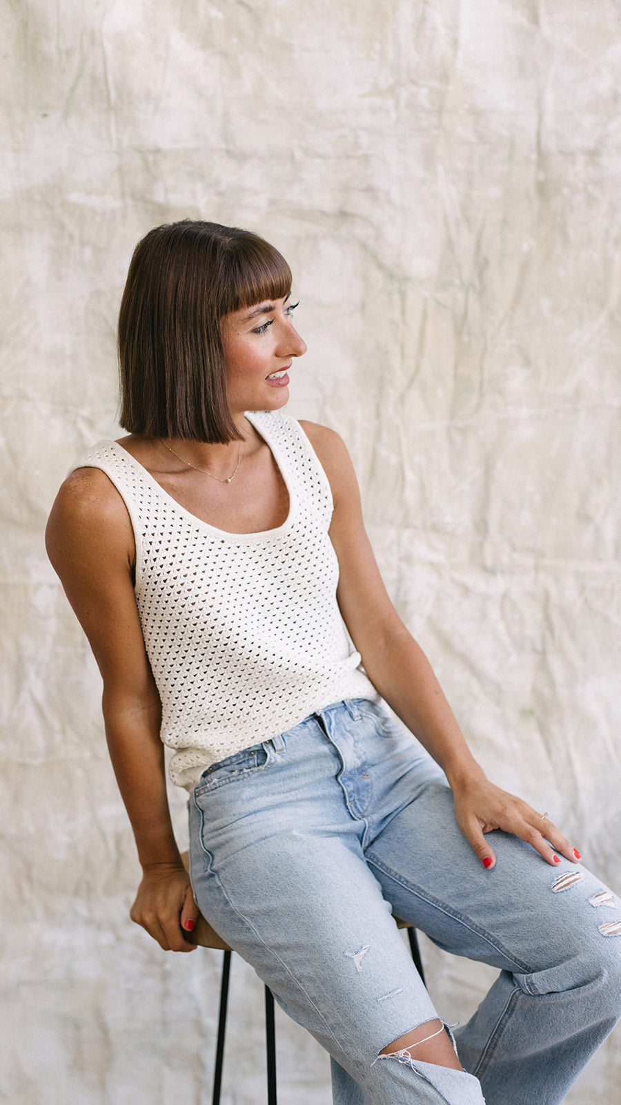 Tiff Crochet Tank