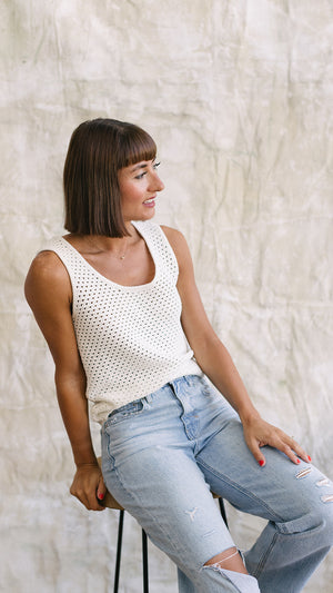 Tiff Crochet Tank