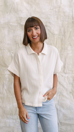 Beth Gauze Top