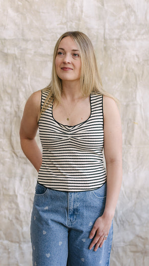 Heart Denim Pants