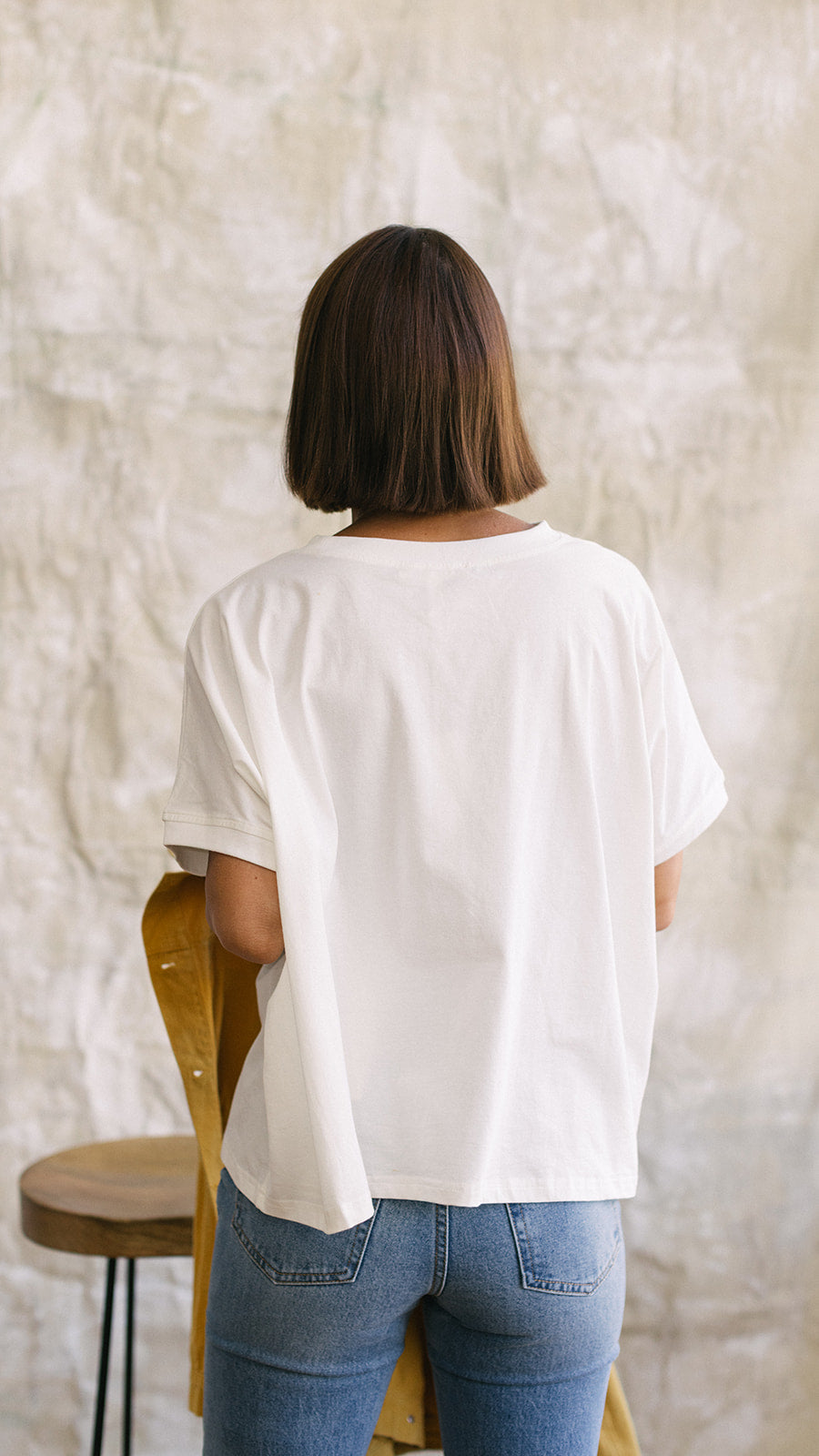 Lea Top Off White