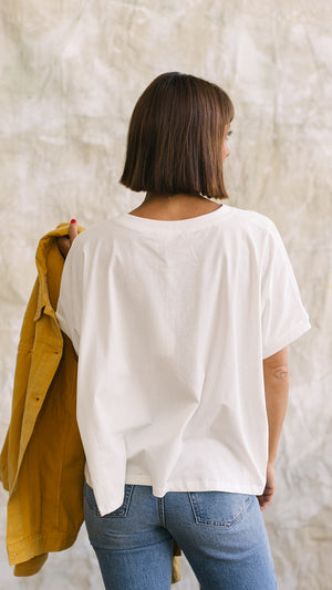 Lea Top Off White