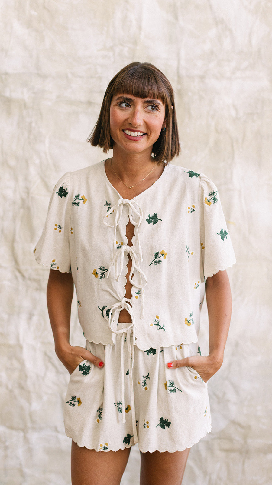 Market Linen Shorts