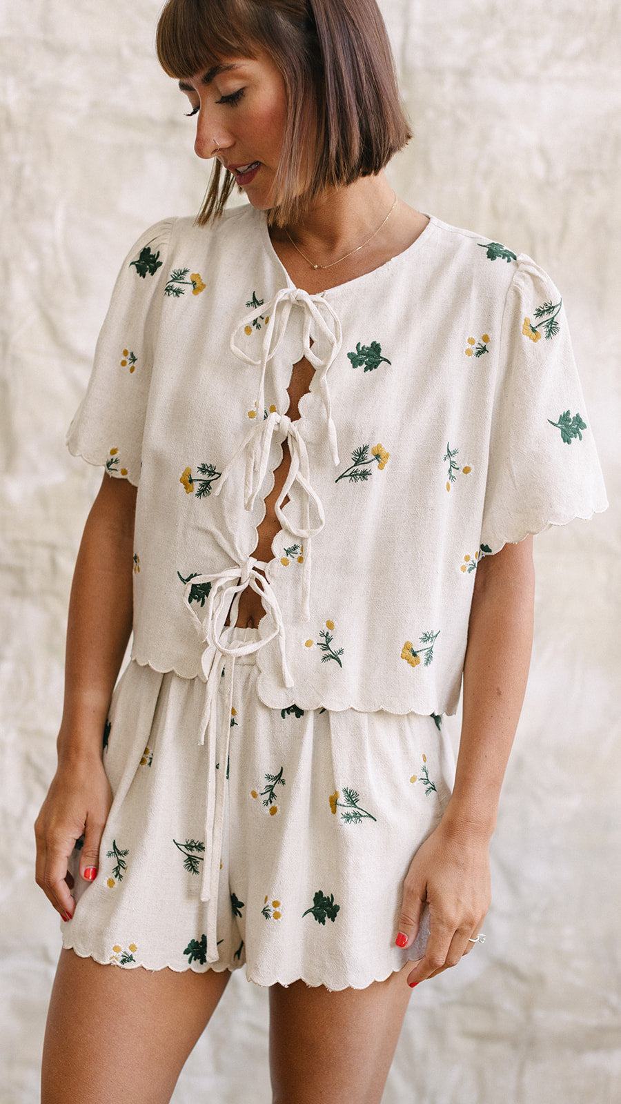 Market Linen Shorts