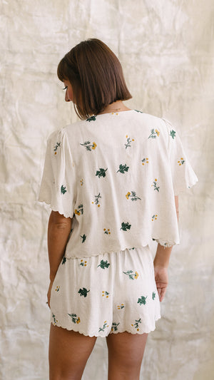 Market Linen Shorts
