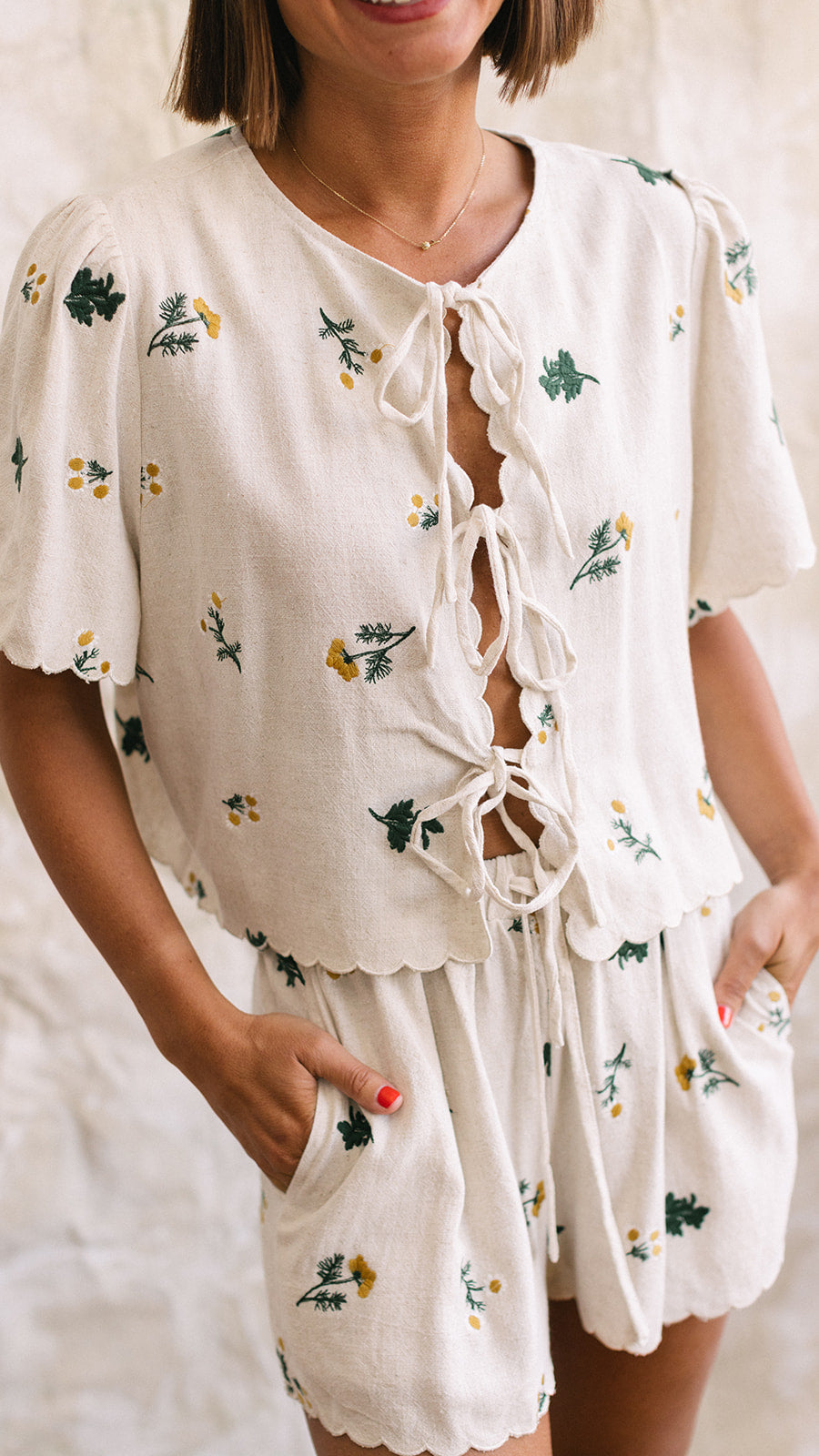 Market Linen Shorts