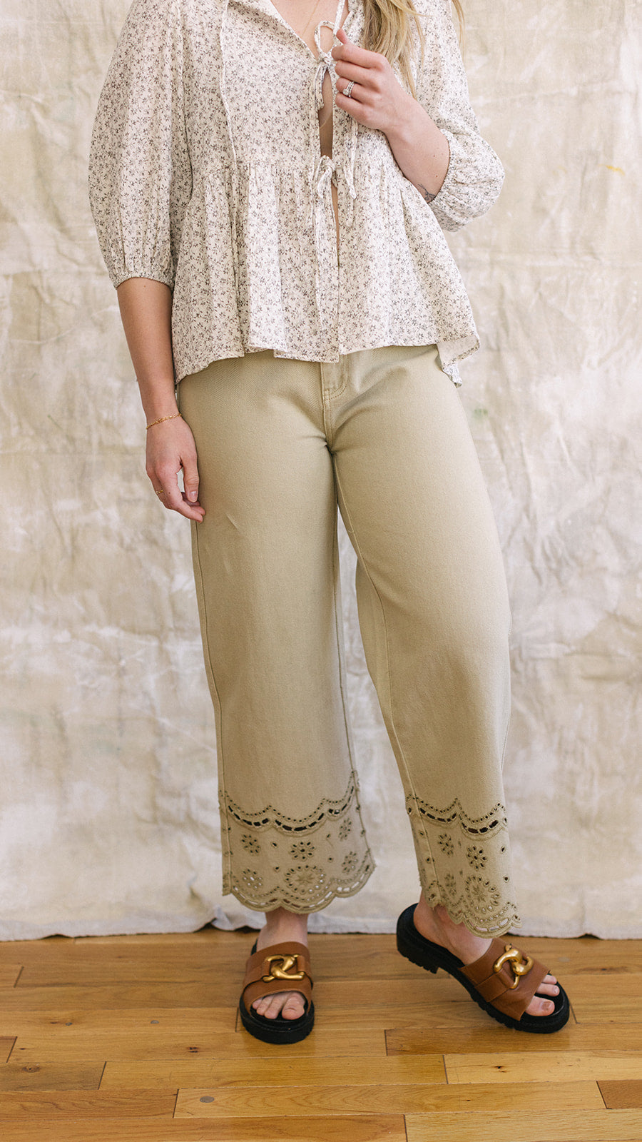 Aubin Olive Pants