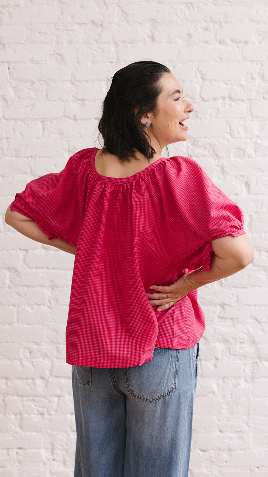 Bailey Blouse Cherry