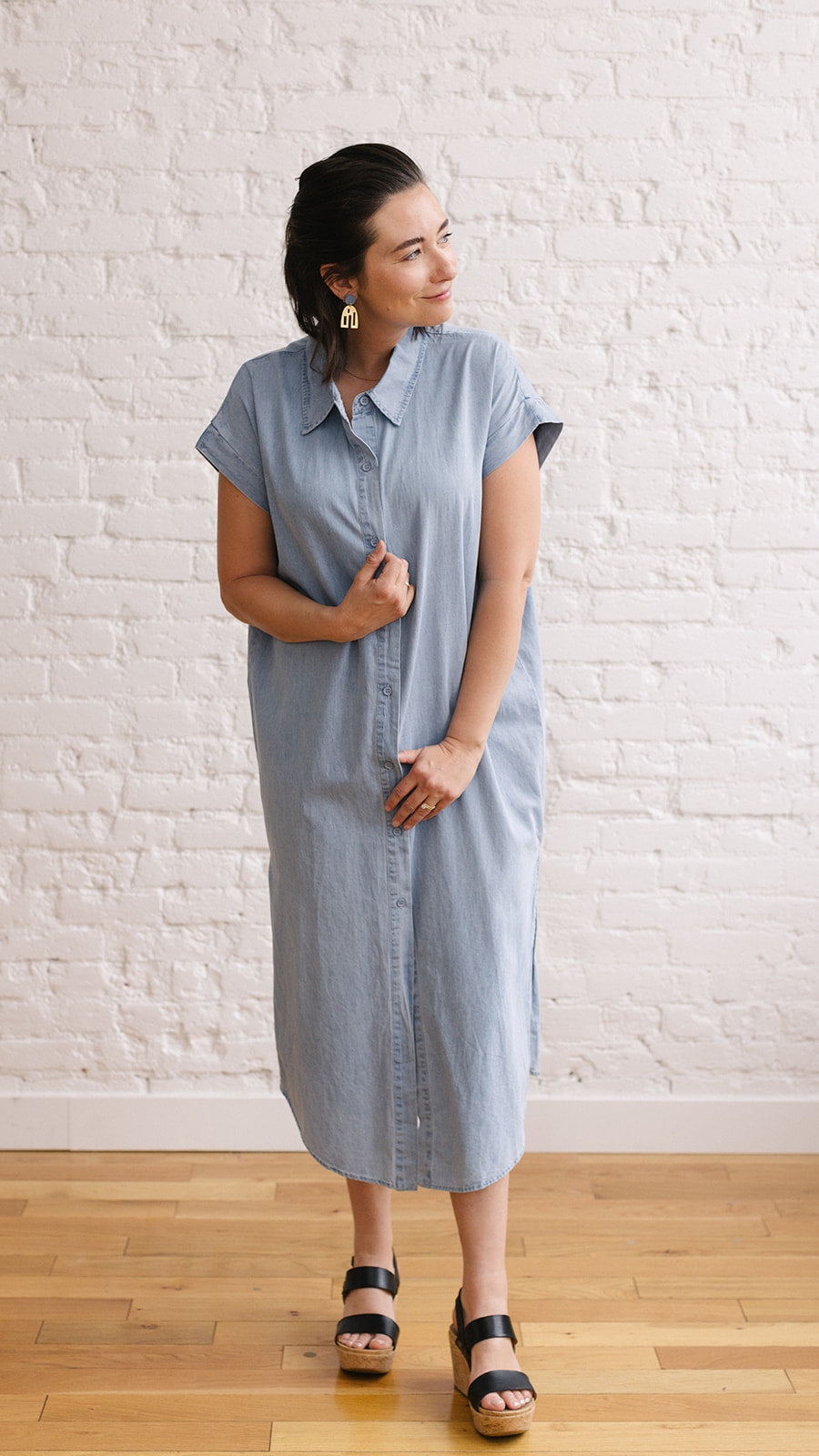 Evie Shirt Dress