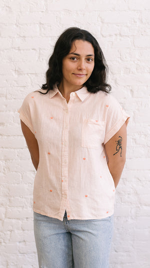 Jane Shirt Pink Hearts