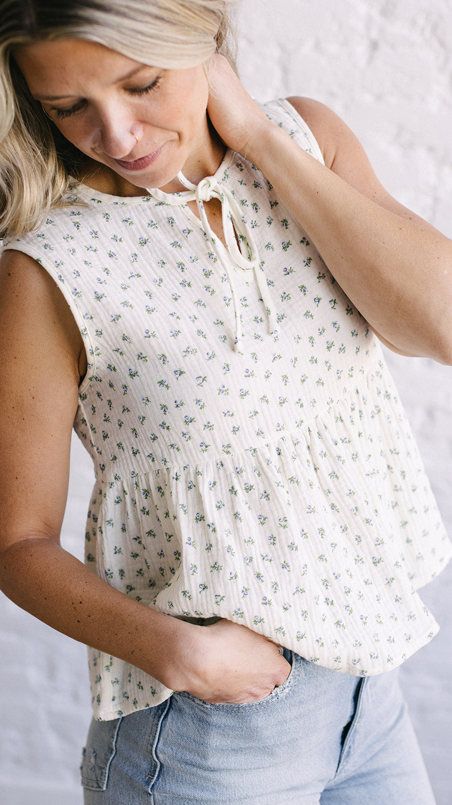 Ember Sleevless Top