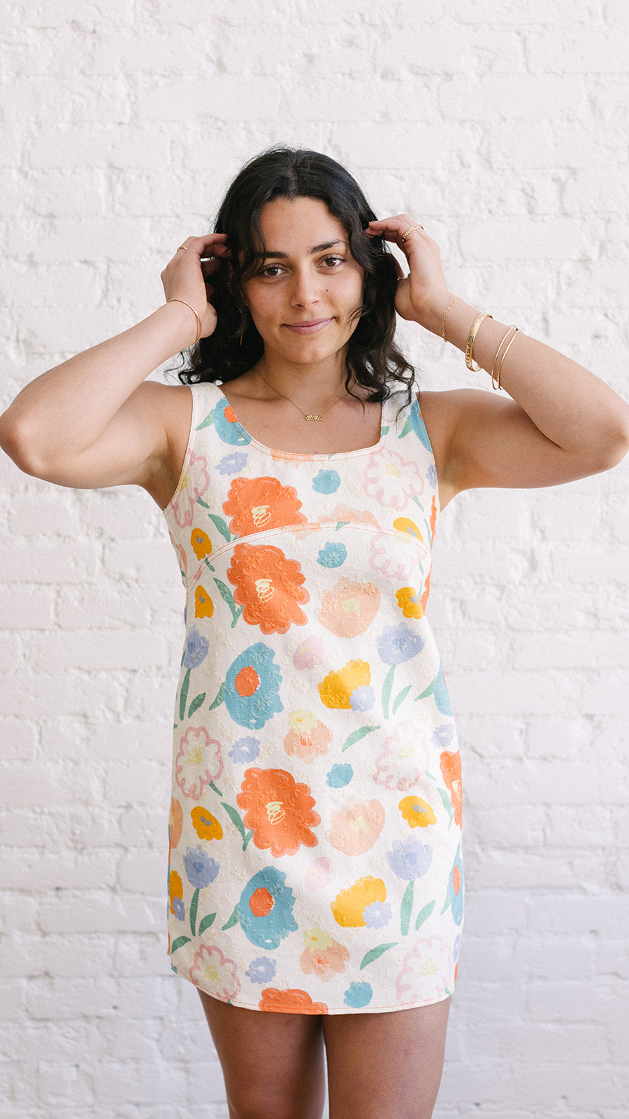 Jane Floral Mini Dress