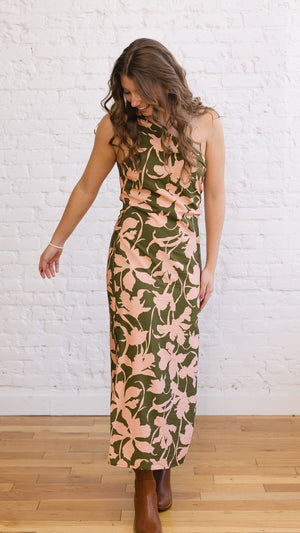 Dearest Drapey Midi Dress