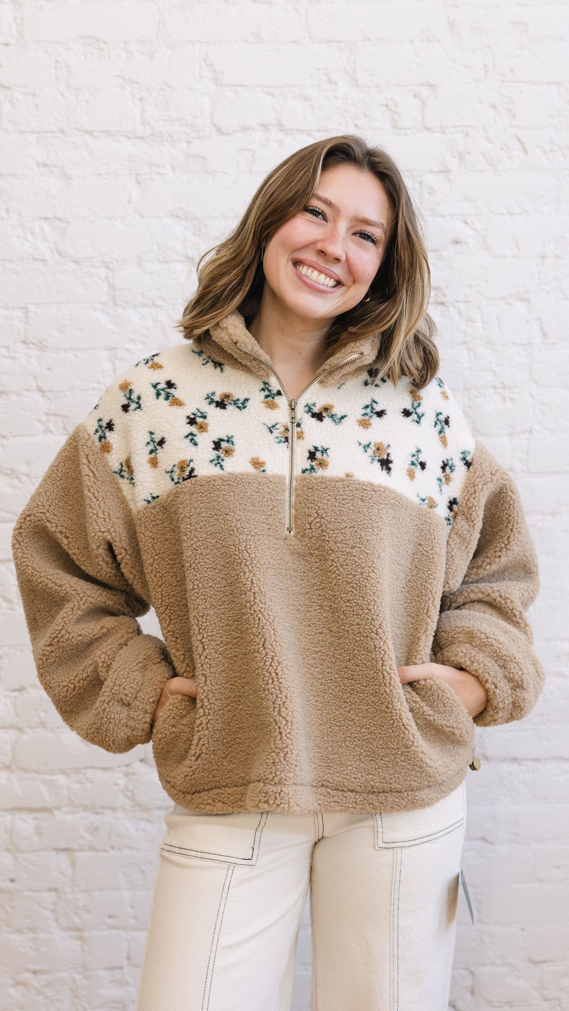 Hazel Half Zip