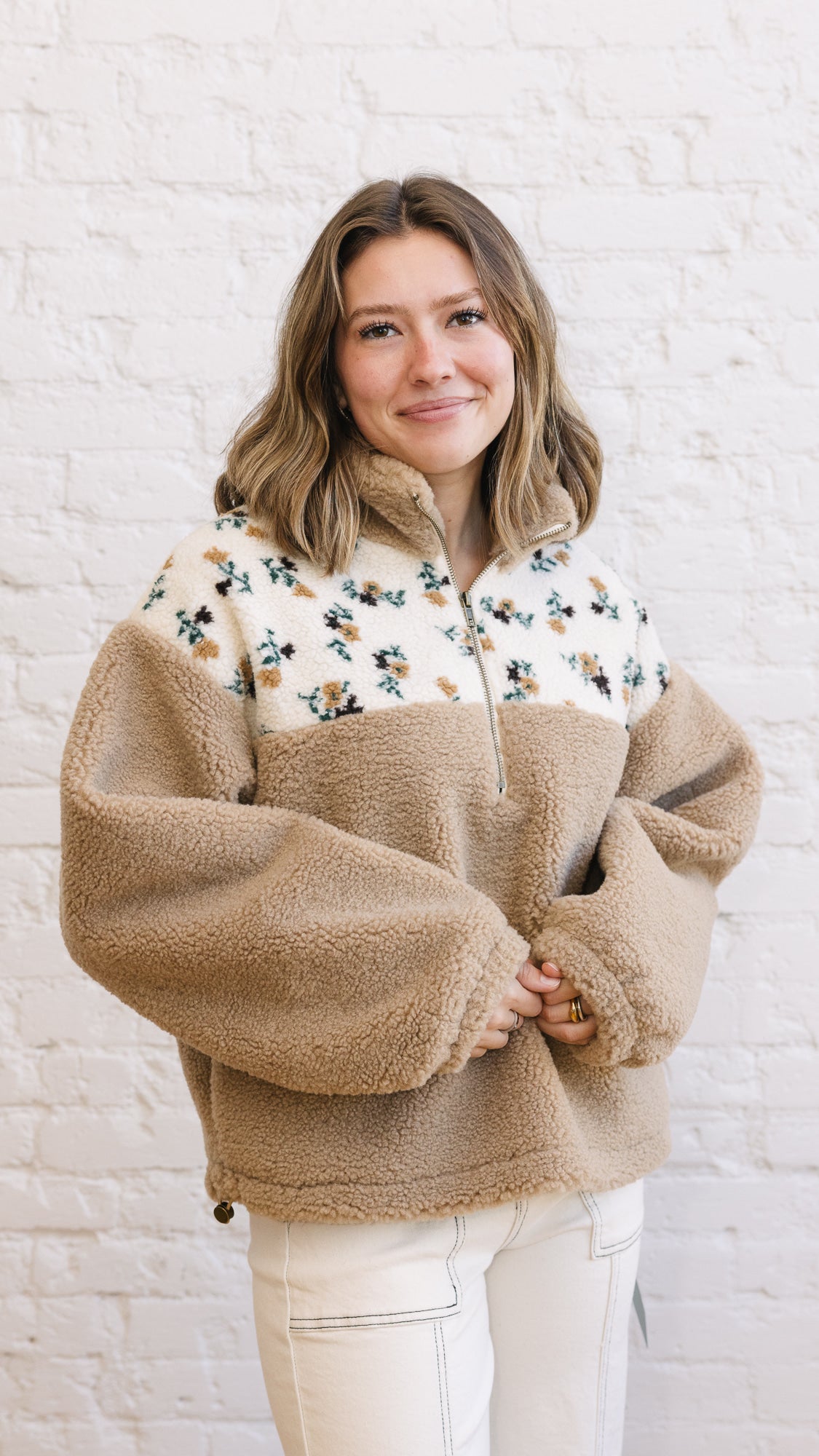 Hazel Half Zip