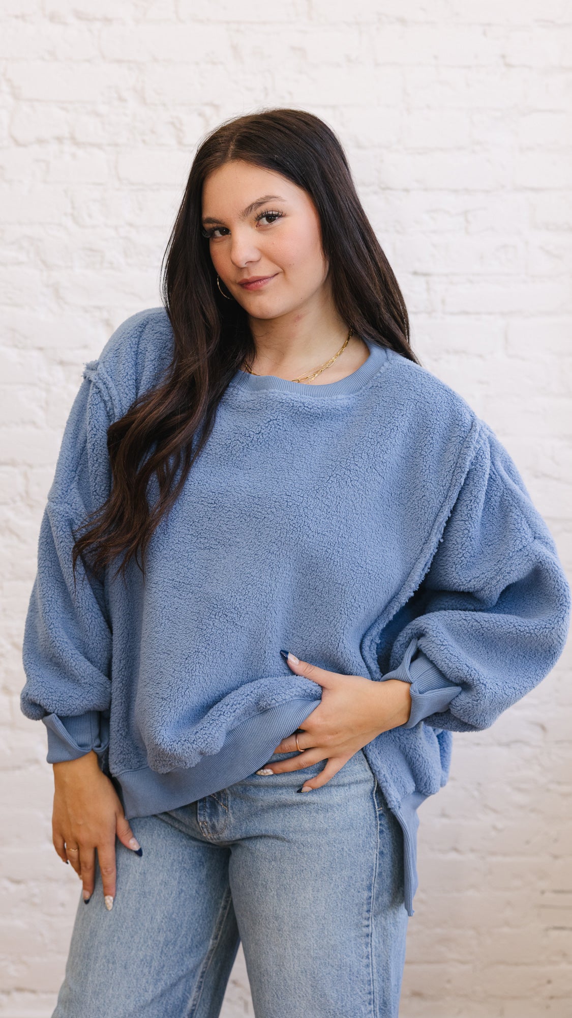 Isla Top Vintage Denim