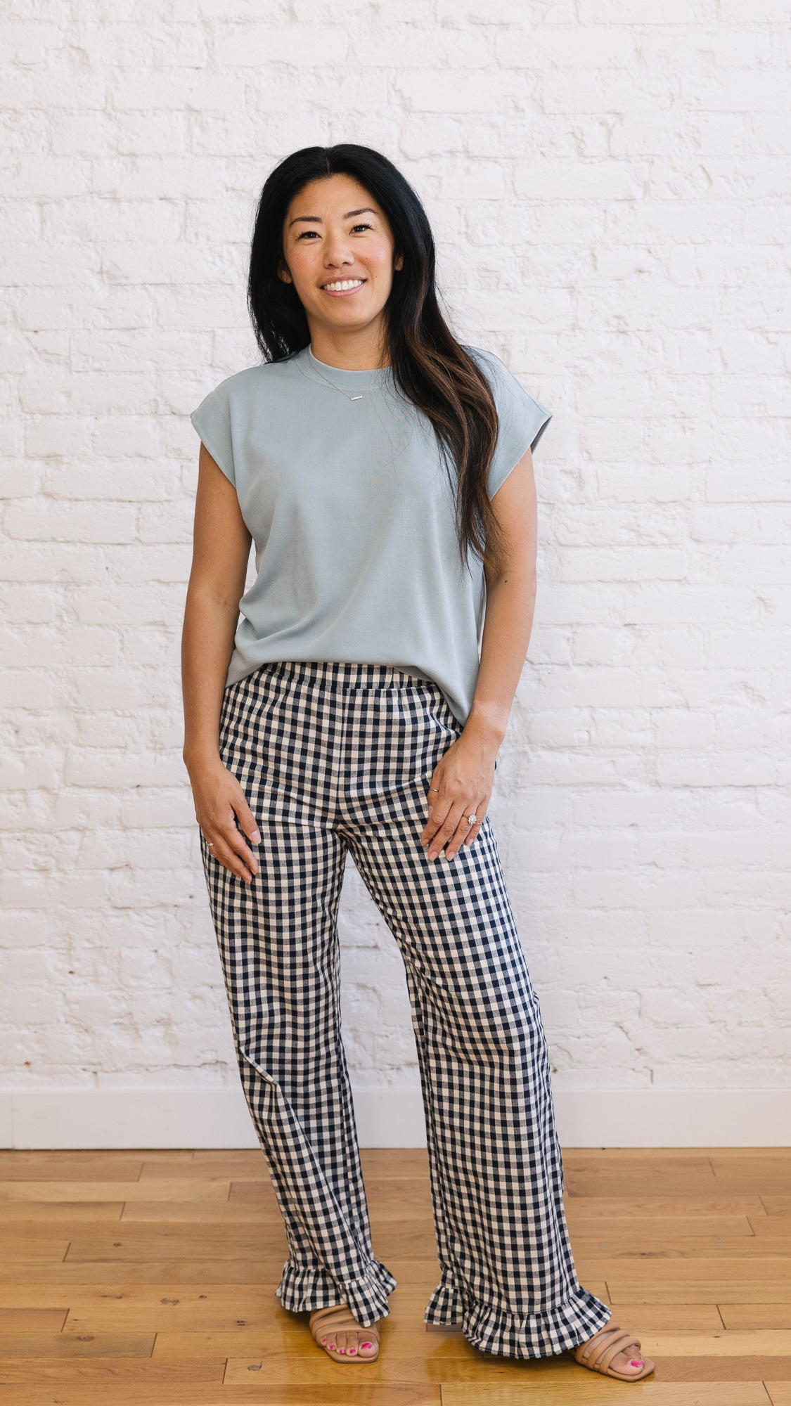Bella Tee Dusty Blue