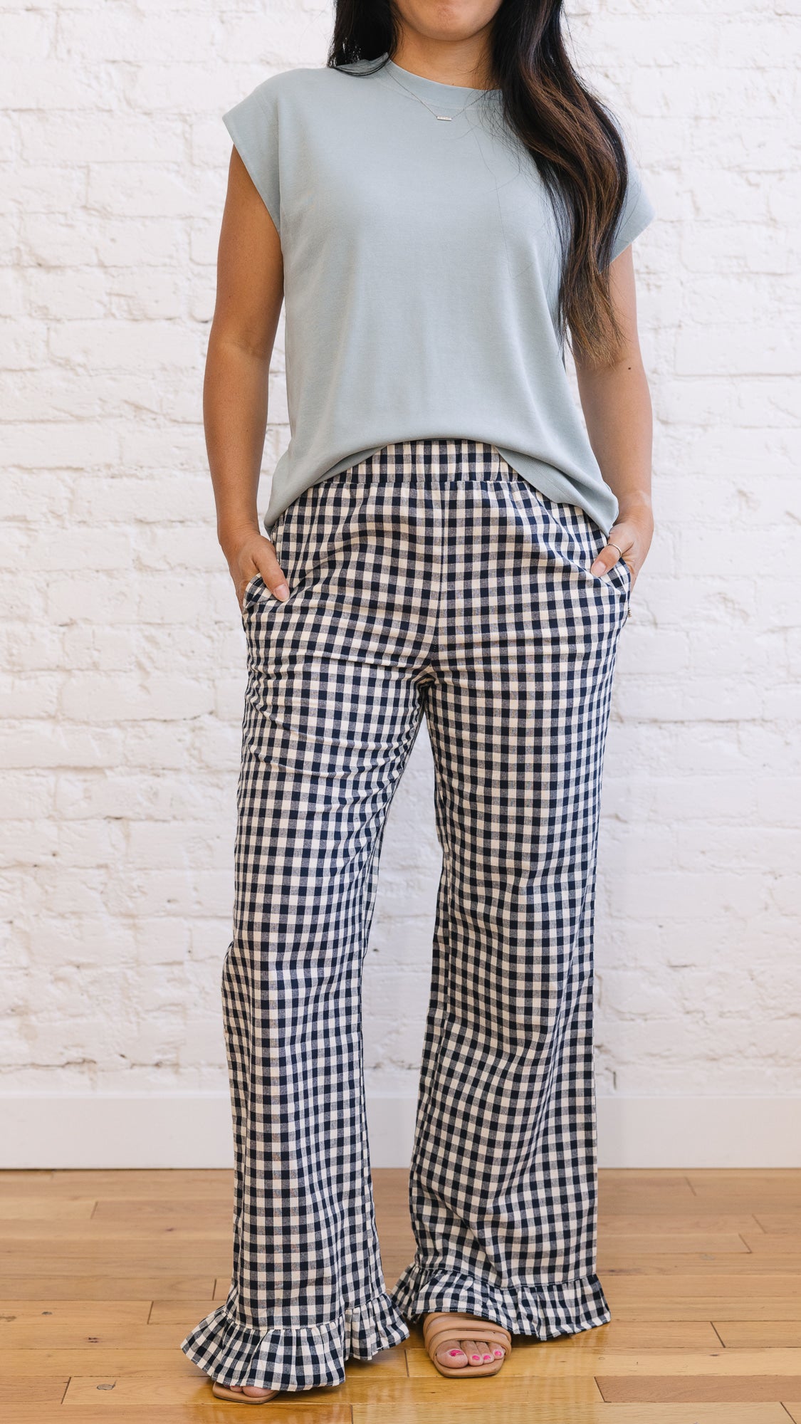 Dora Gingham Pant