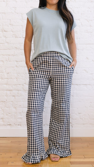Dora Gingham Pant