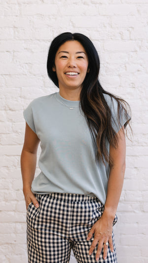 Bella Tee Dusty Blue