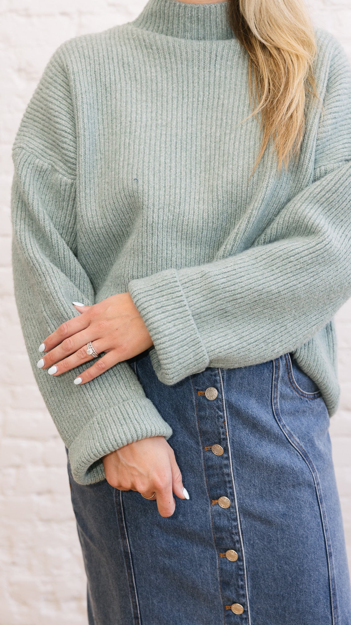 Ryder Sweater - Pistachio