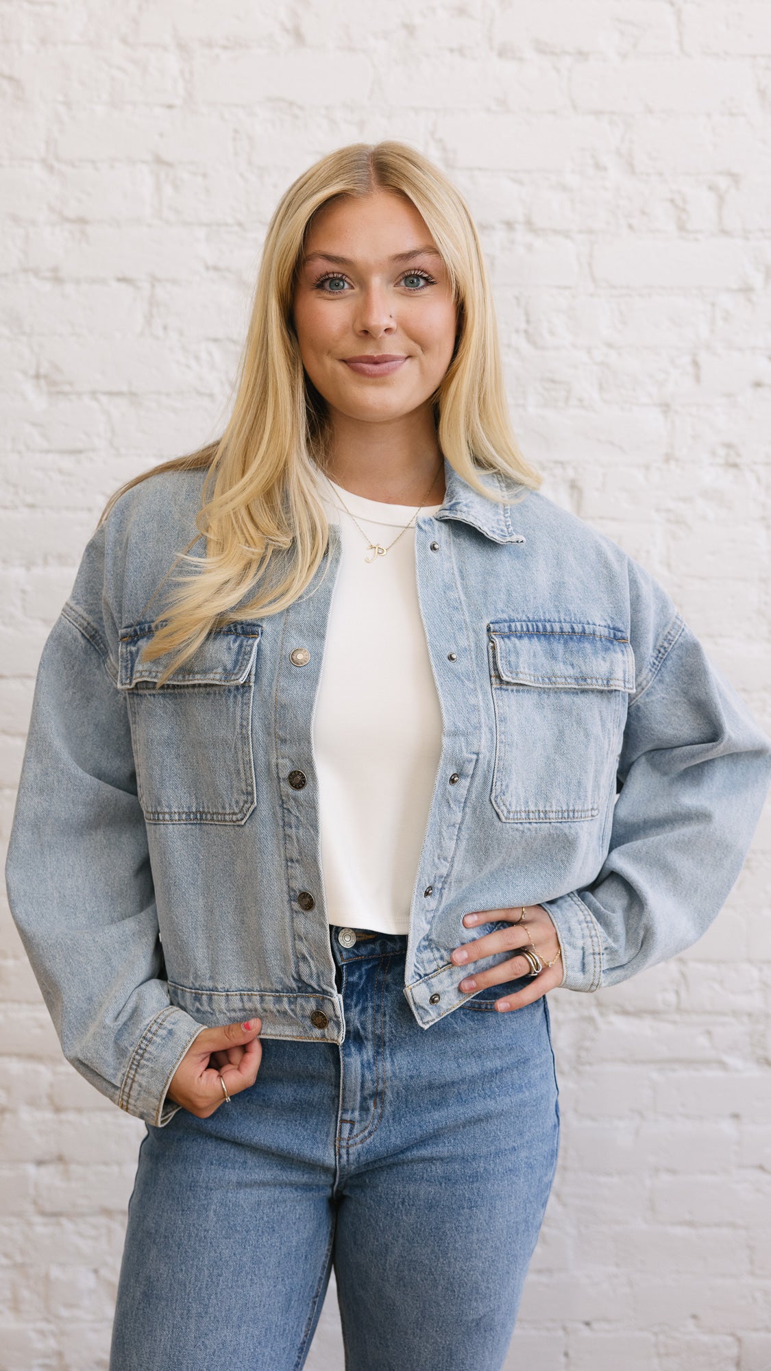 Joy Relaxed Denim Jacket