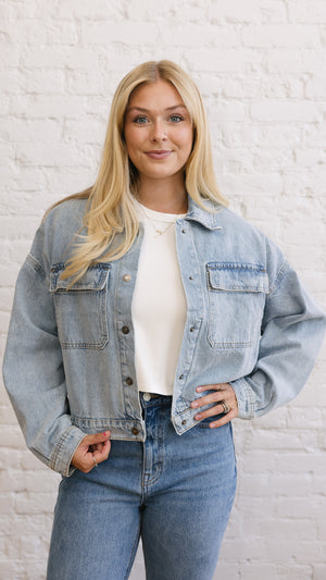 Joy Relaxed Denim Jacket