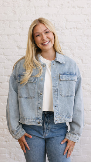 Joy Relaxed Denim Jacket