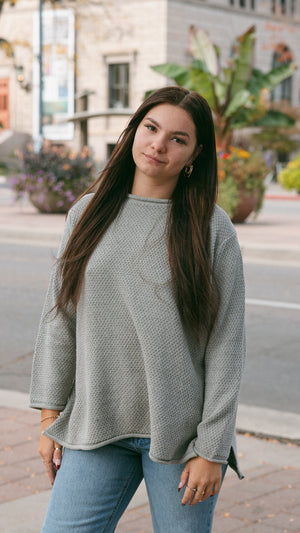 Linny Sweater Cement