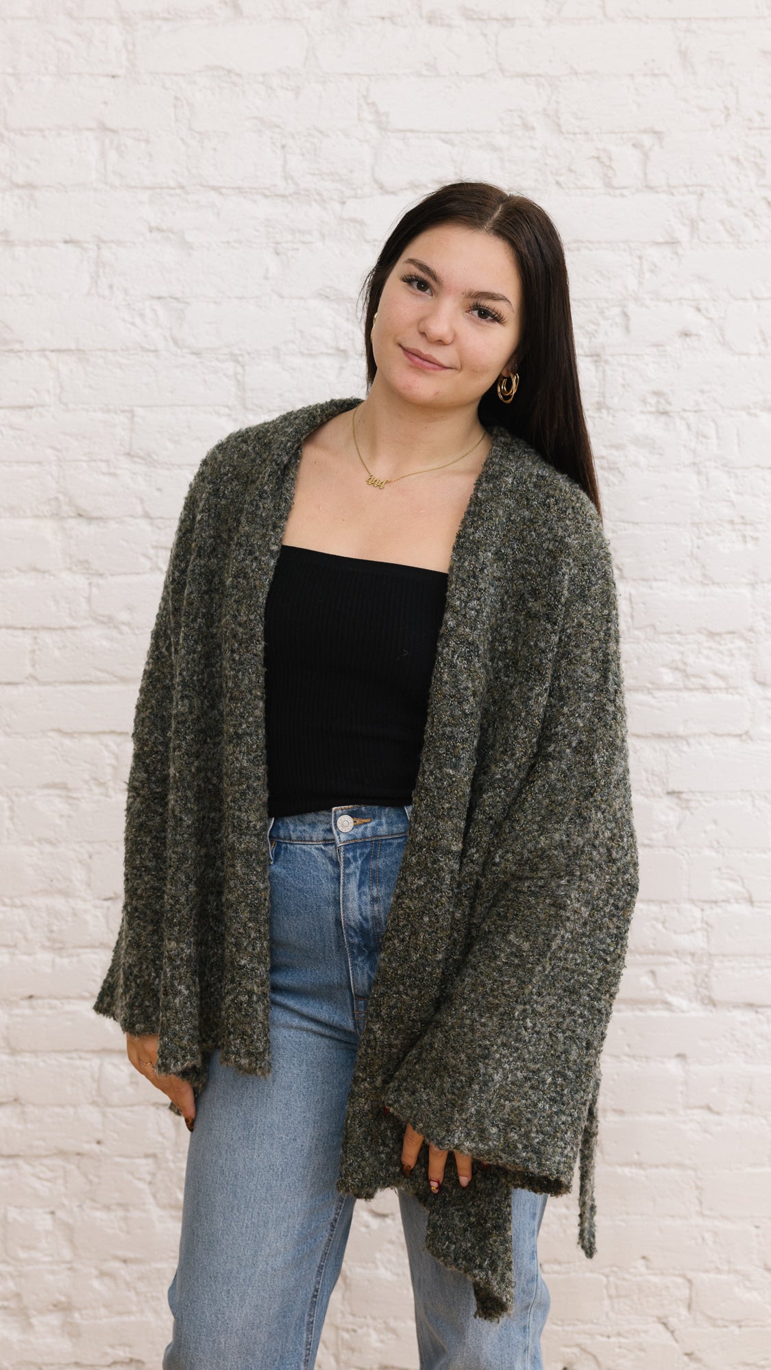 Corley Cardigan Olive