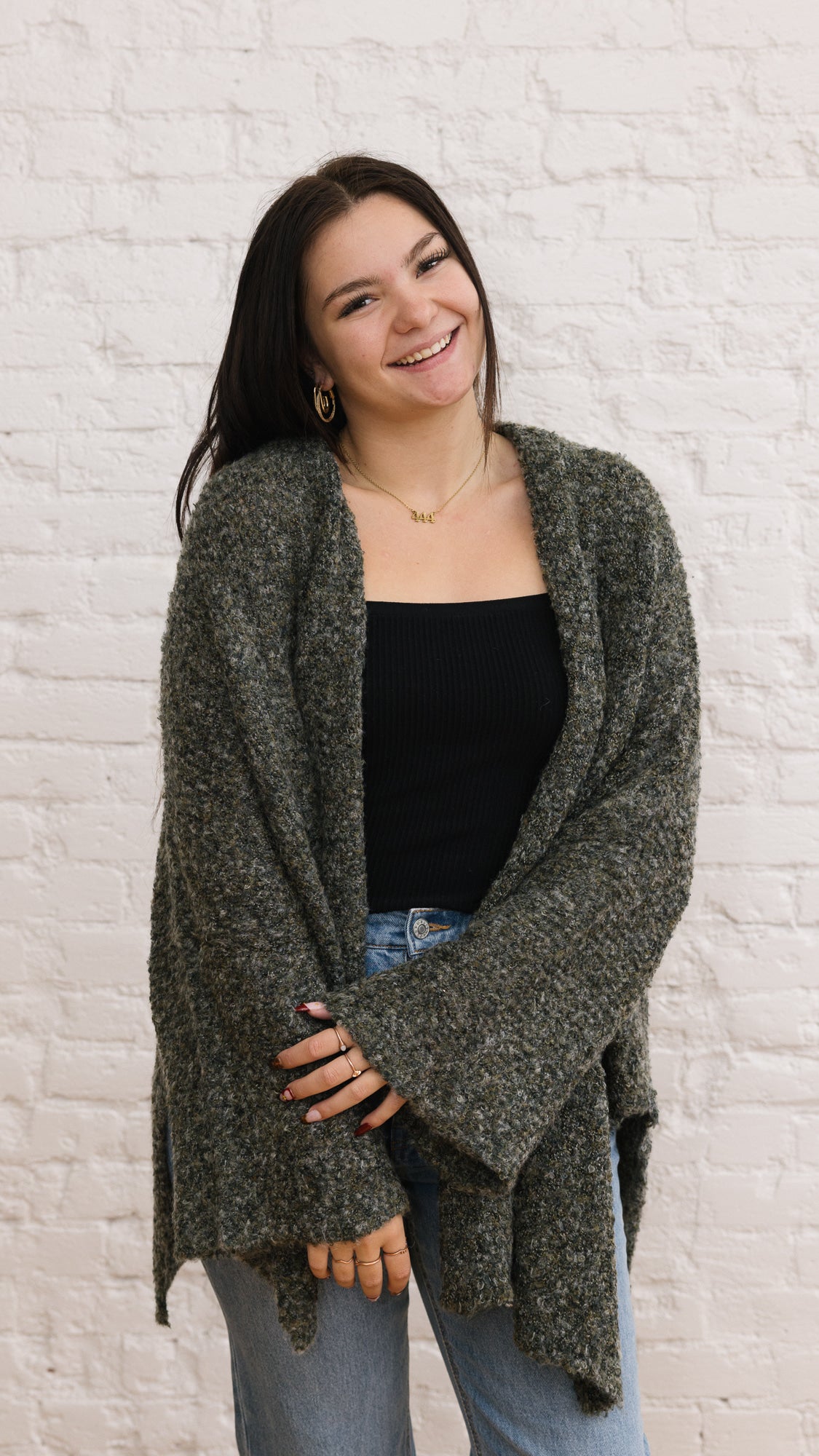 Corley Cardigan Olive