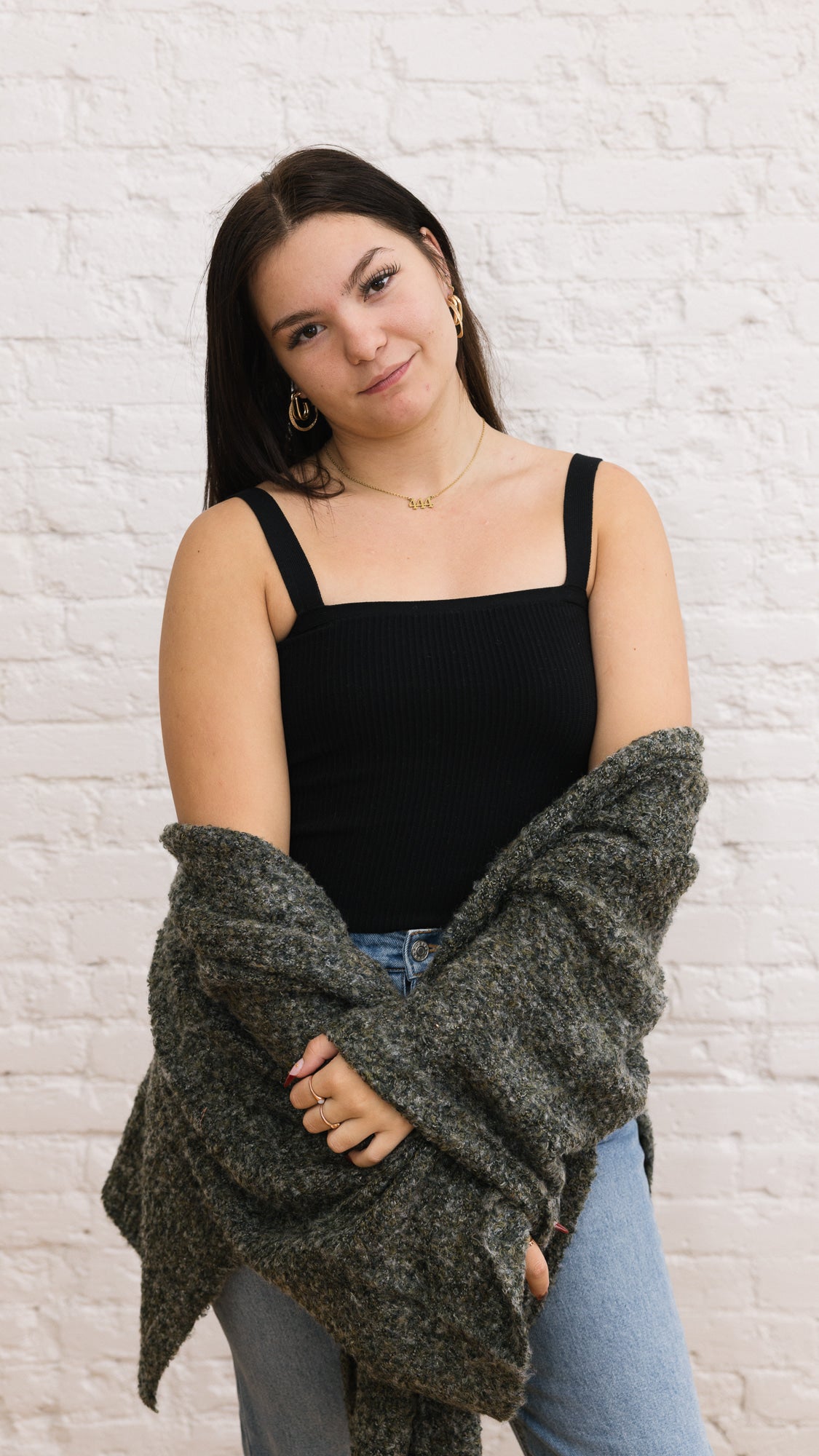 Corley Cardigan Olive