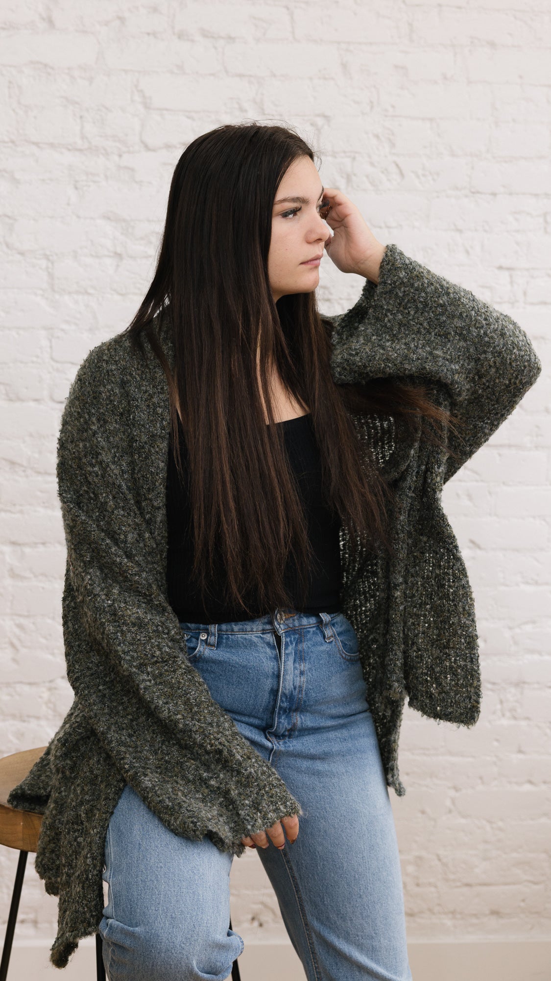 Corley Cardigan Olive