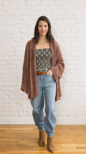 Corley Cardigan Clay
