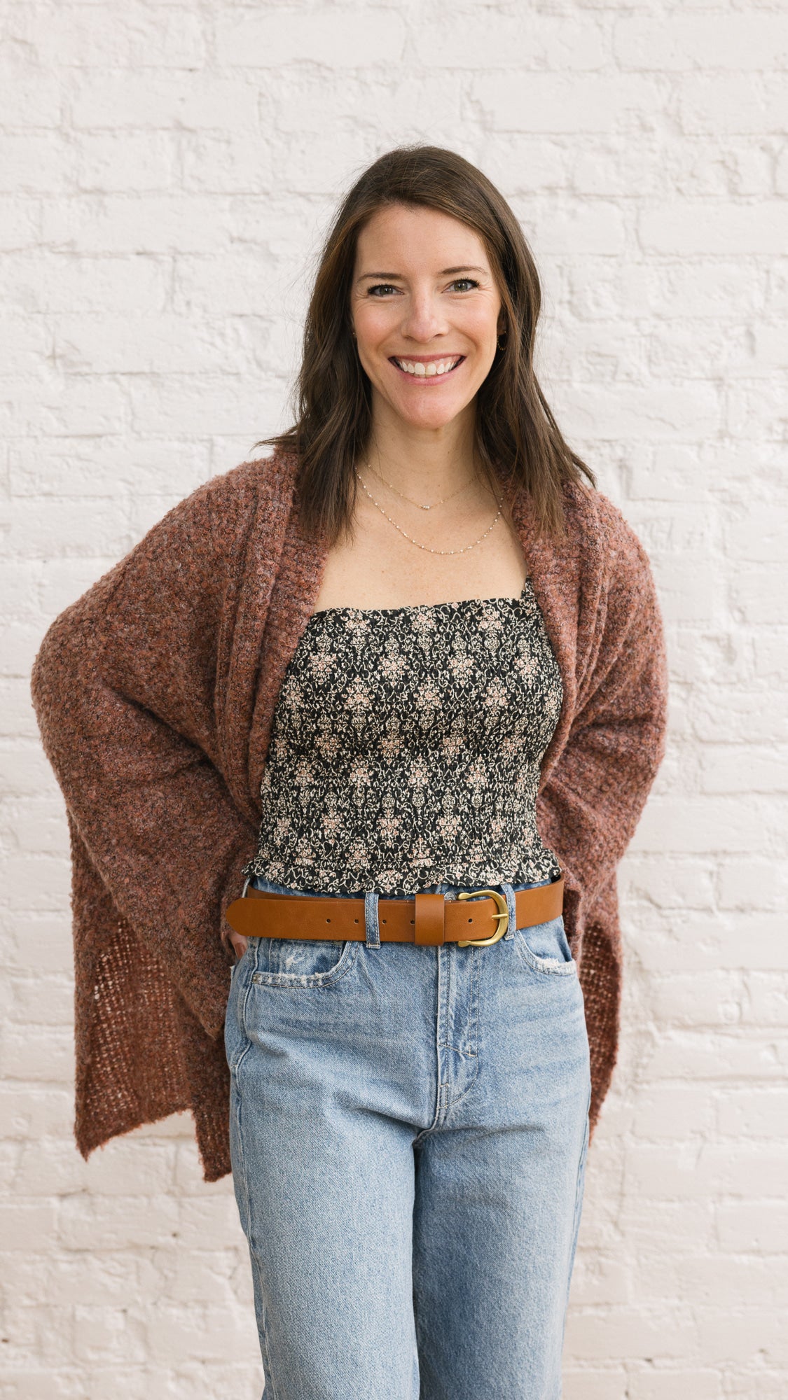 Corley Cardigan Clay