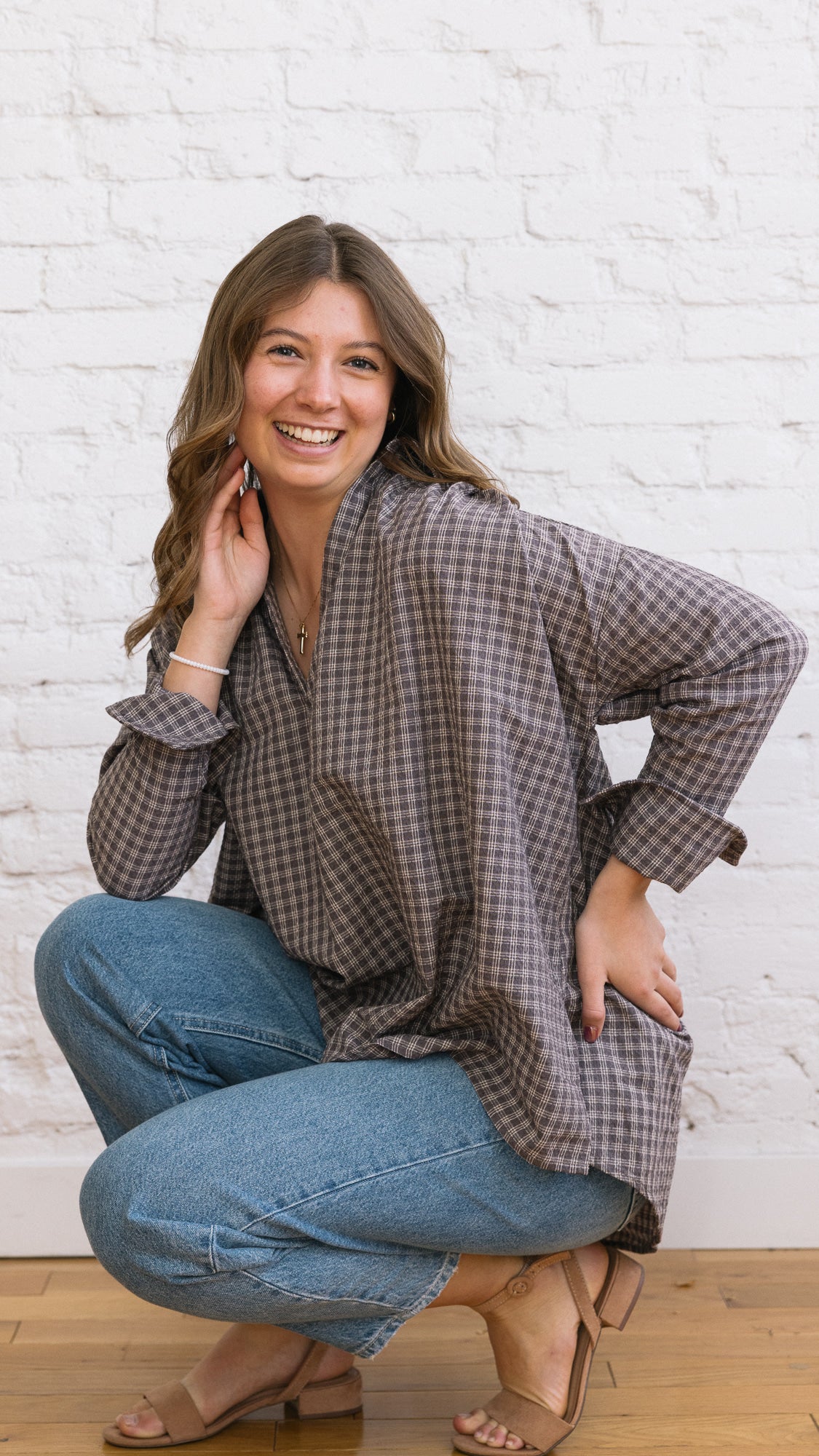 Vinny Shirt - Charcoal